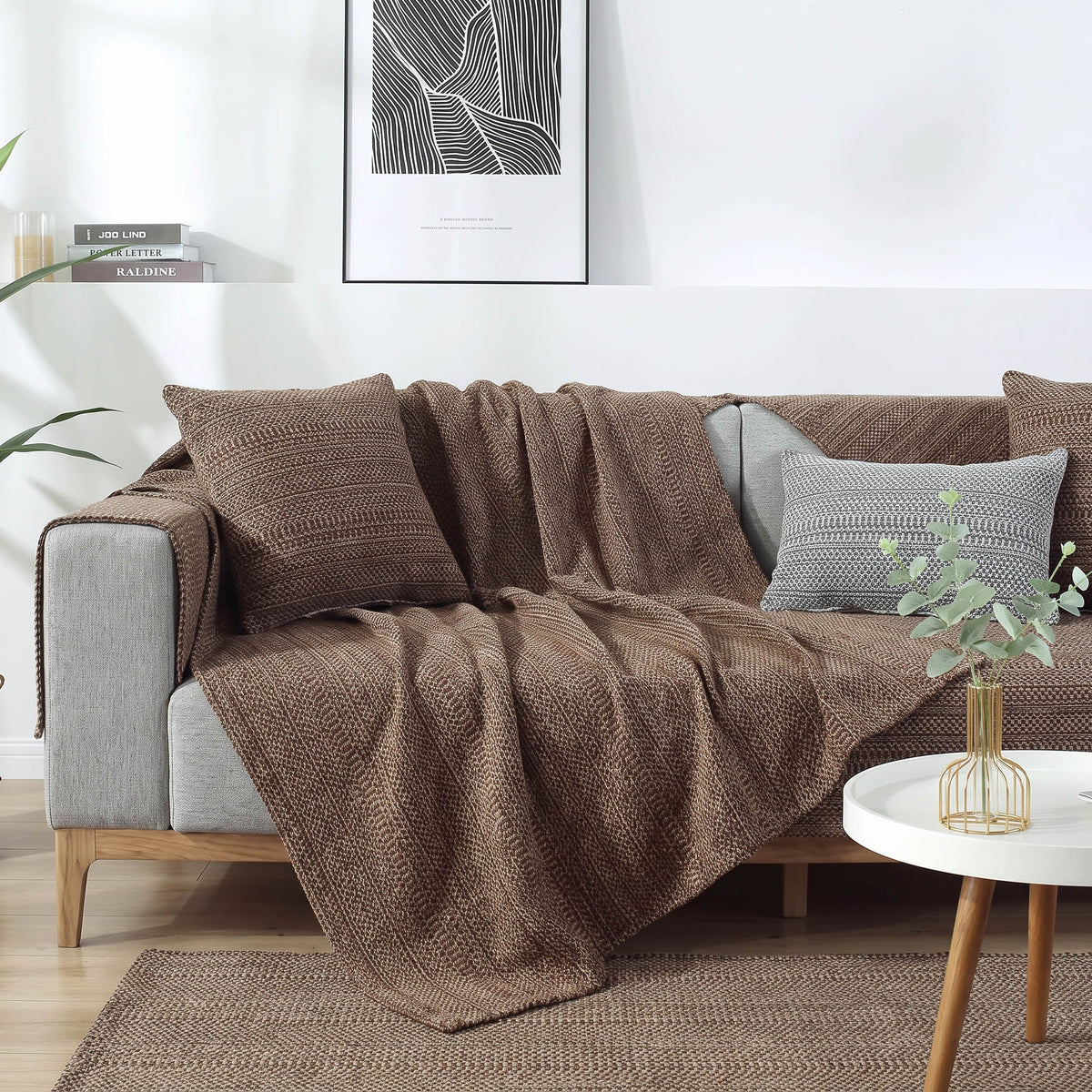 Linen Whisper Sofa Cover