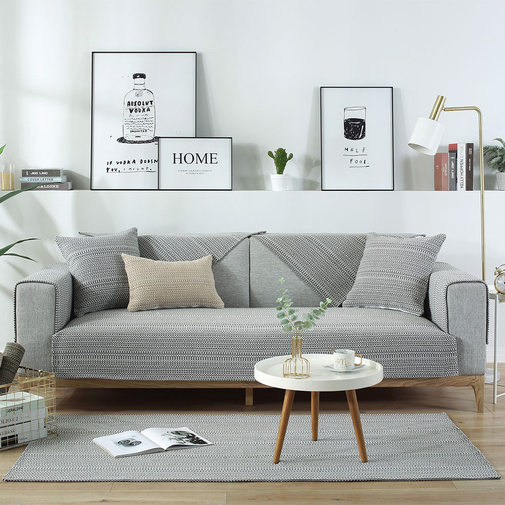 Linen Whisper Sofa Cover