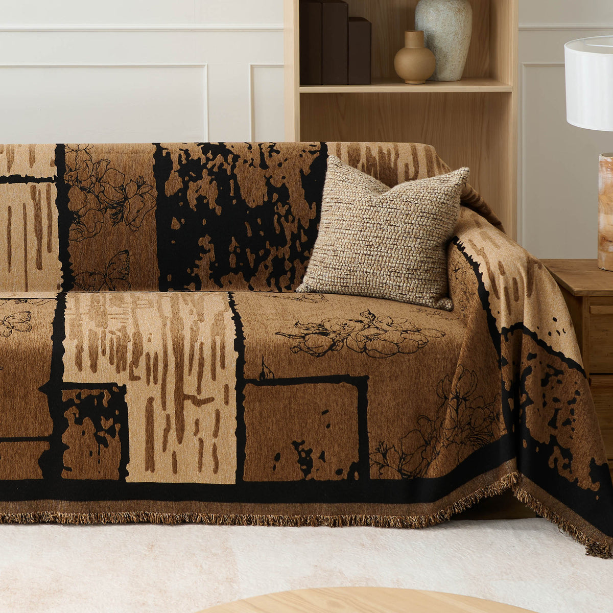 Vintage Floral Sofa/Couch Cover