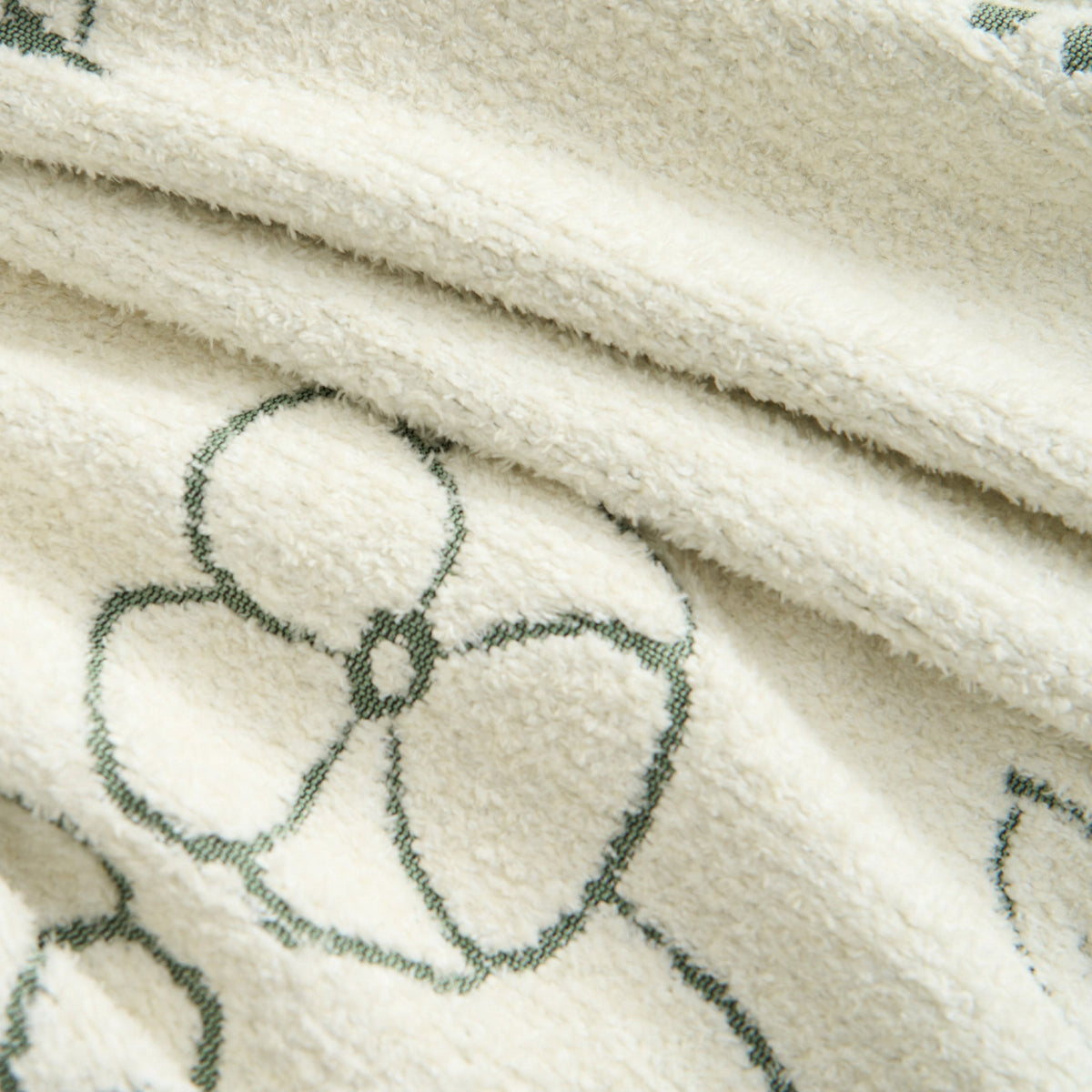 Cozy Winter Florals Sofa Cover