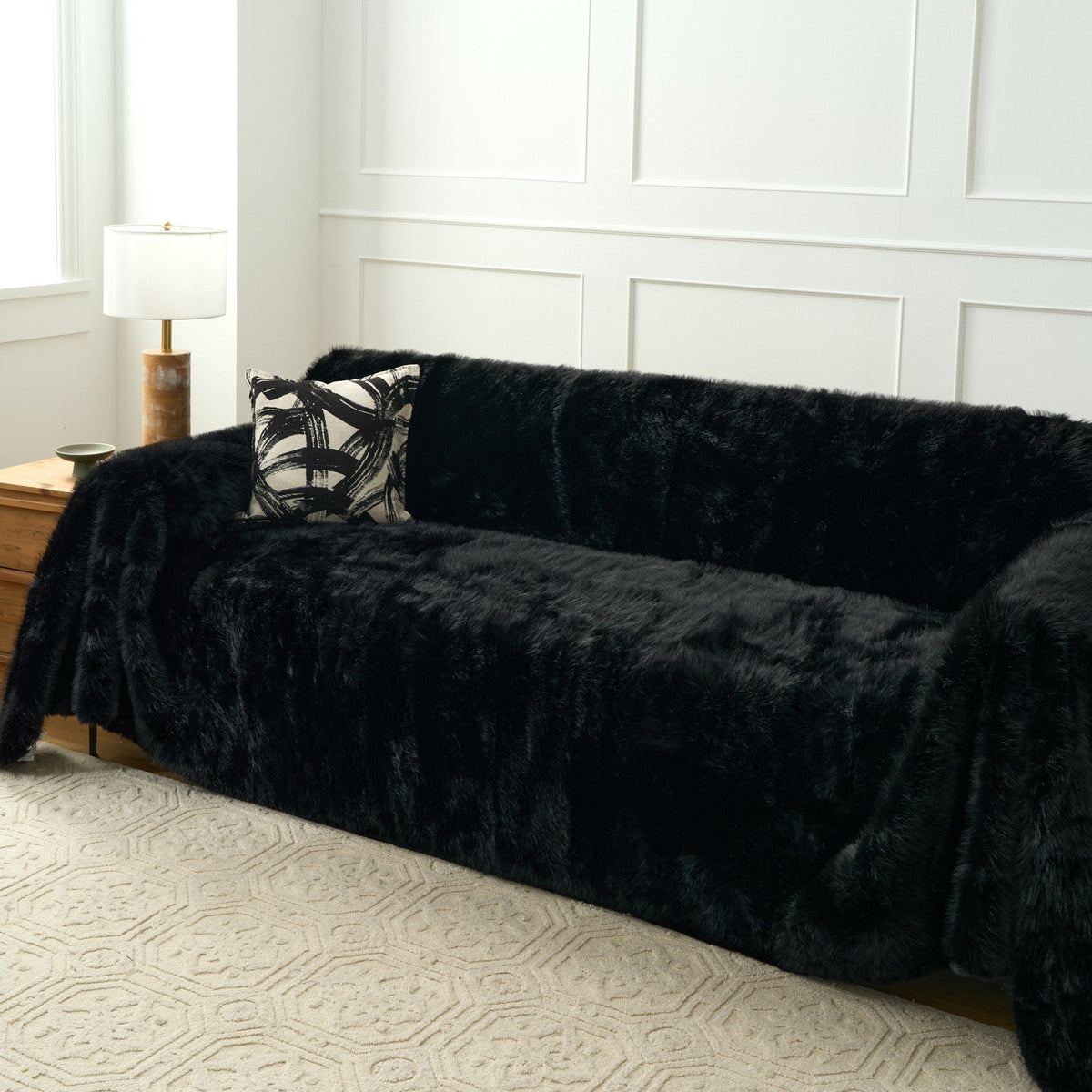 Plush Cozy Sofa/Couch Cover