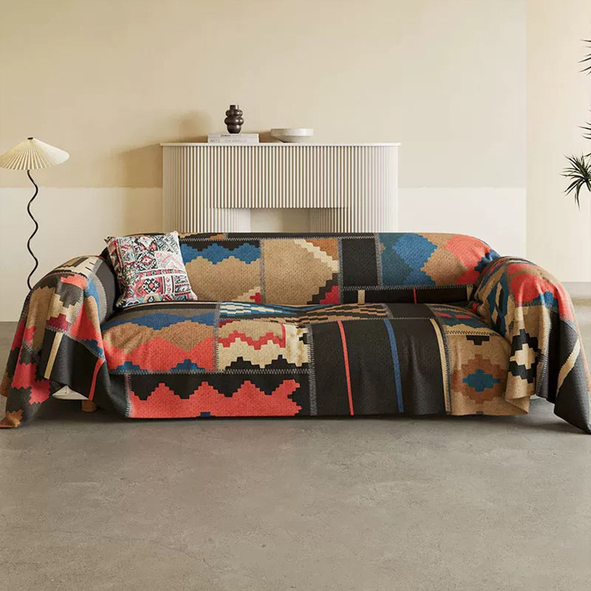 Southwestern Patchwork Sofa/Couch Cover