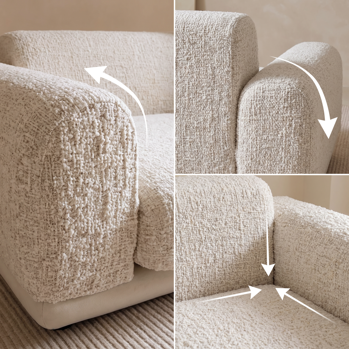 Luxury Sculpted Guard Stretch Sofa Cover– Anti-Scratch, Full-Cover Pet Protector
