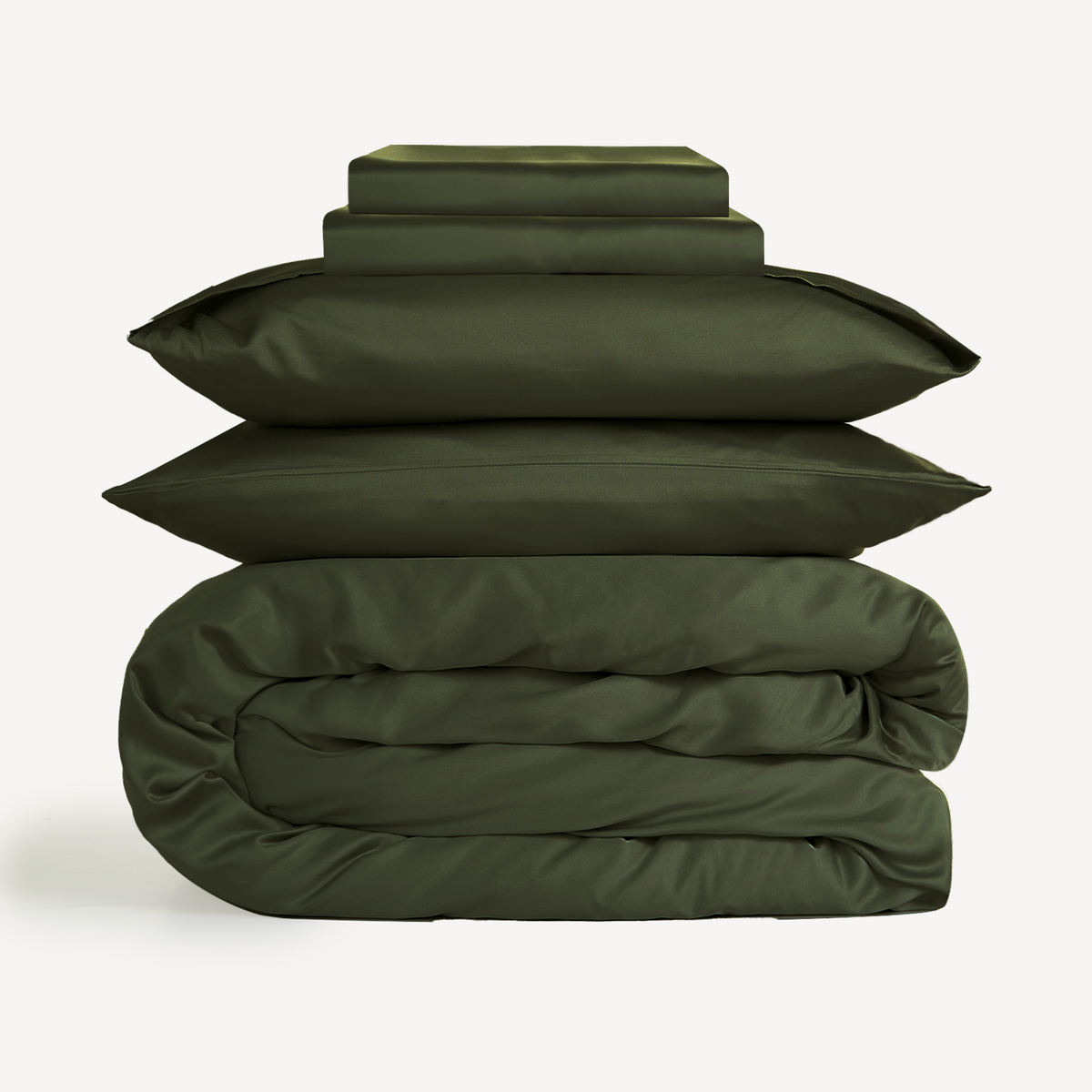 FURRFREE Bamboo Sheet Set & Duvet Cover - Pet Hair Repellent for Dogs/Cats Family