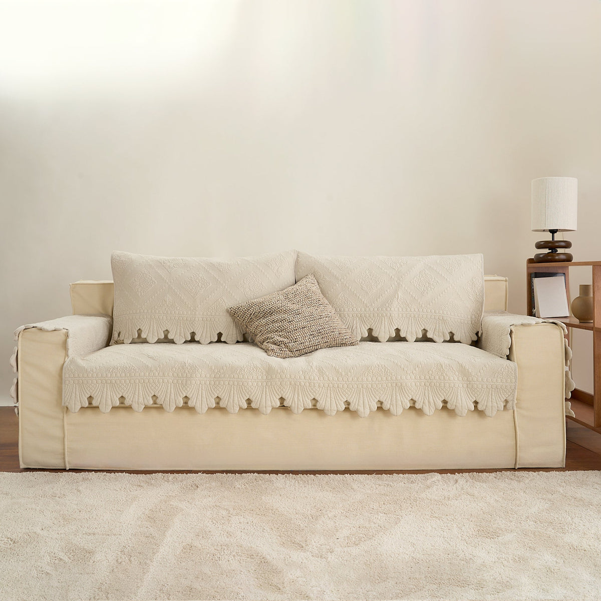 LeafTrim Washable Cotton Sofa Cover