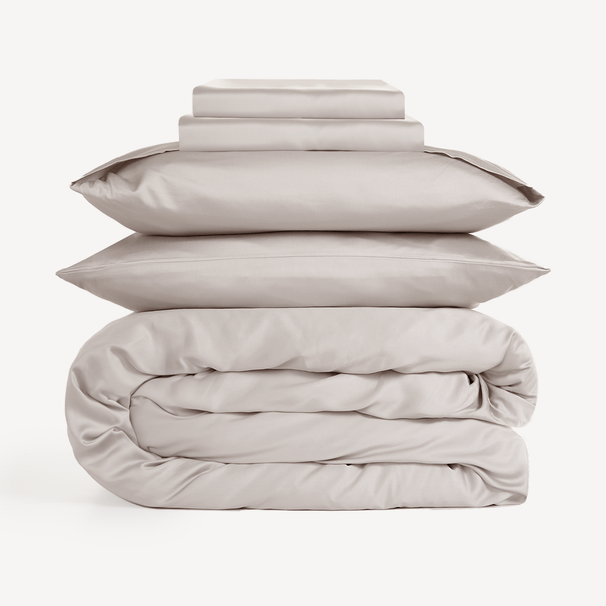 FURRFREE Bamboo Sheet Set & Duvet Cover - Pet Hair Repellent for Dogs/Cats Family