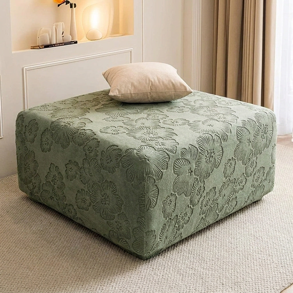 BloomGuard Floral Stretch Sofa Slipcover
