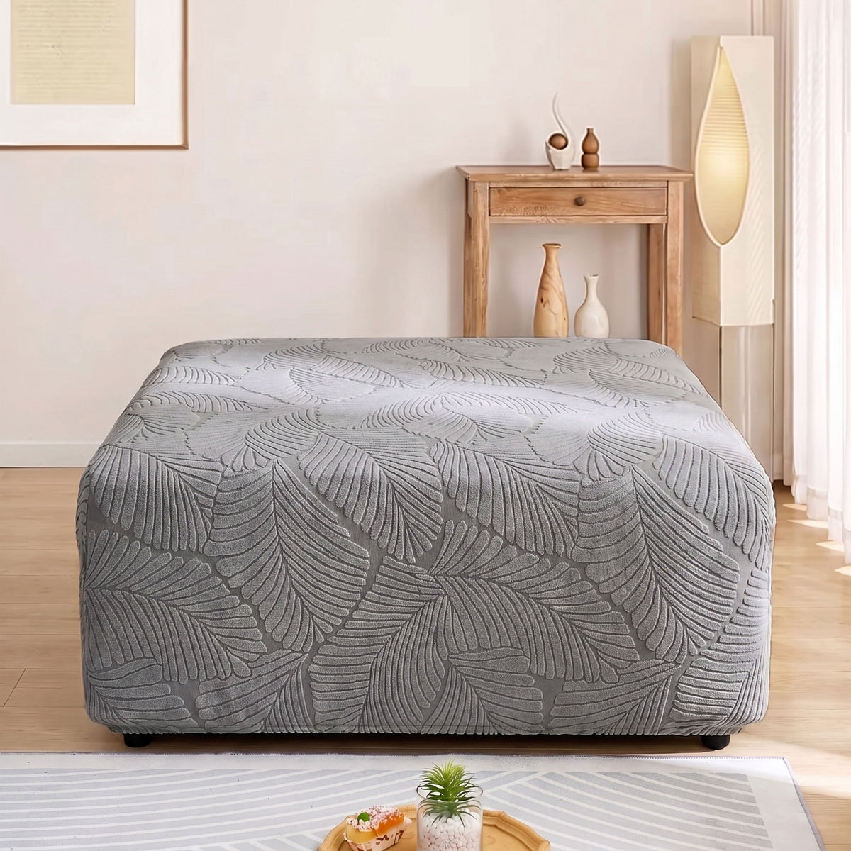 LeafWeave Stretch Full-Encasing Sofa Slipcover