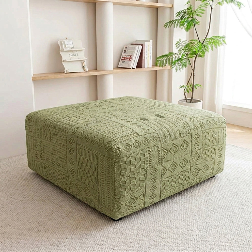 BohoWeave Stretch Full-Encasing Sofa Slipcover