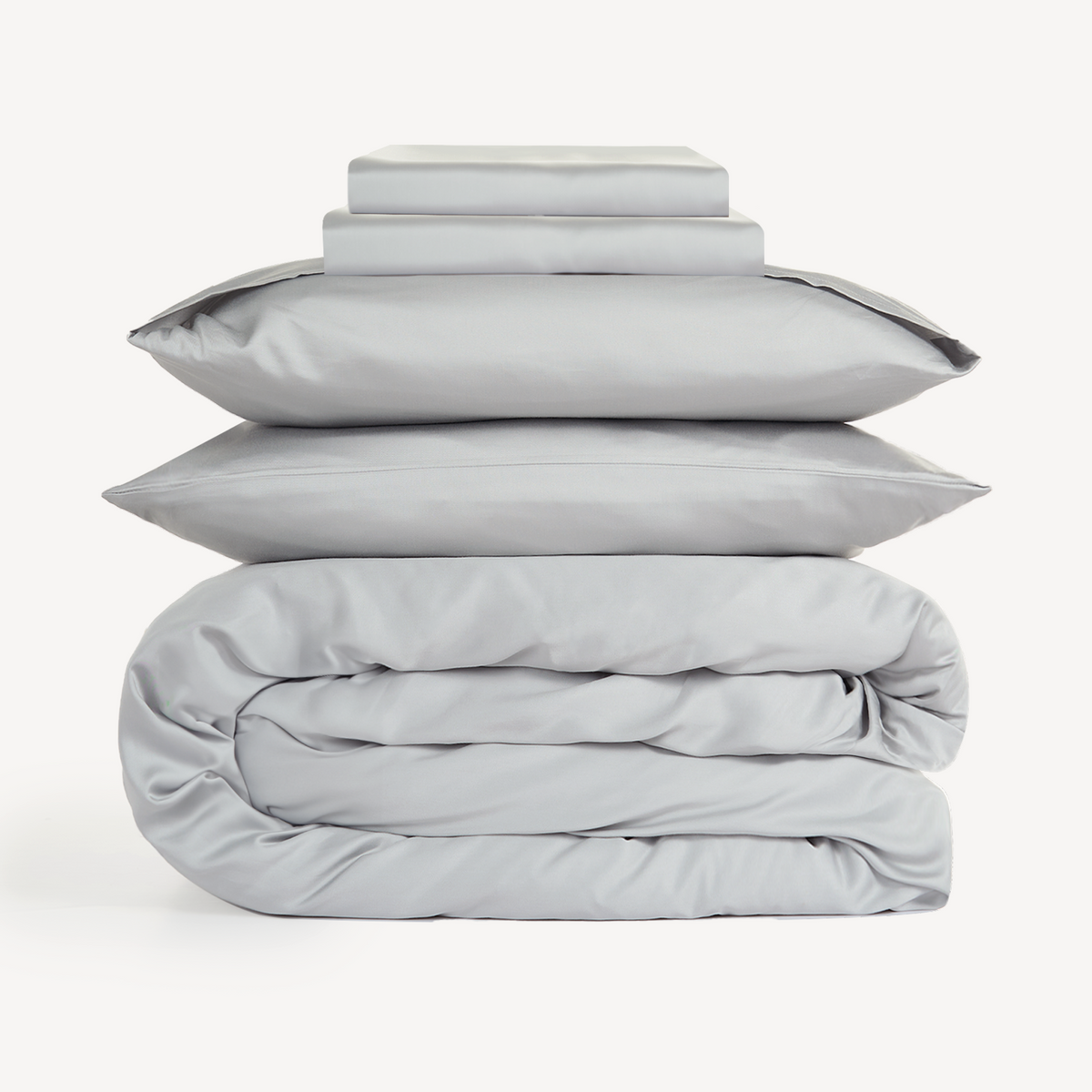 FURRFREE Bamboo Sheet Set & Duvet Cover - Pet Hair Repellent for Dogs/Cats Family