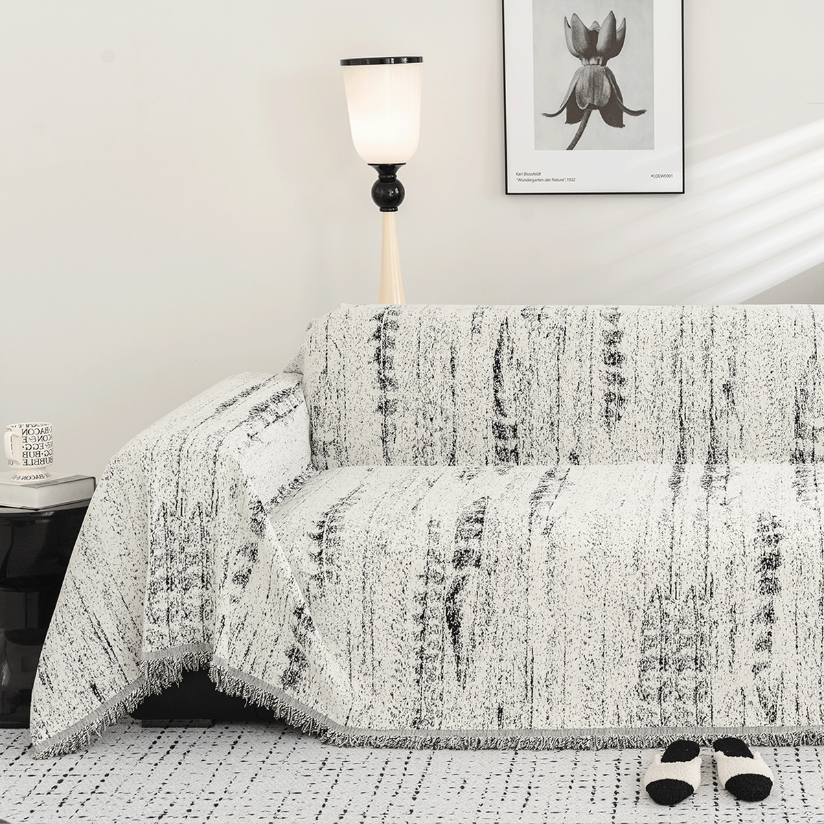 Contemporary Canvas Sofa Cover