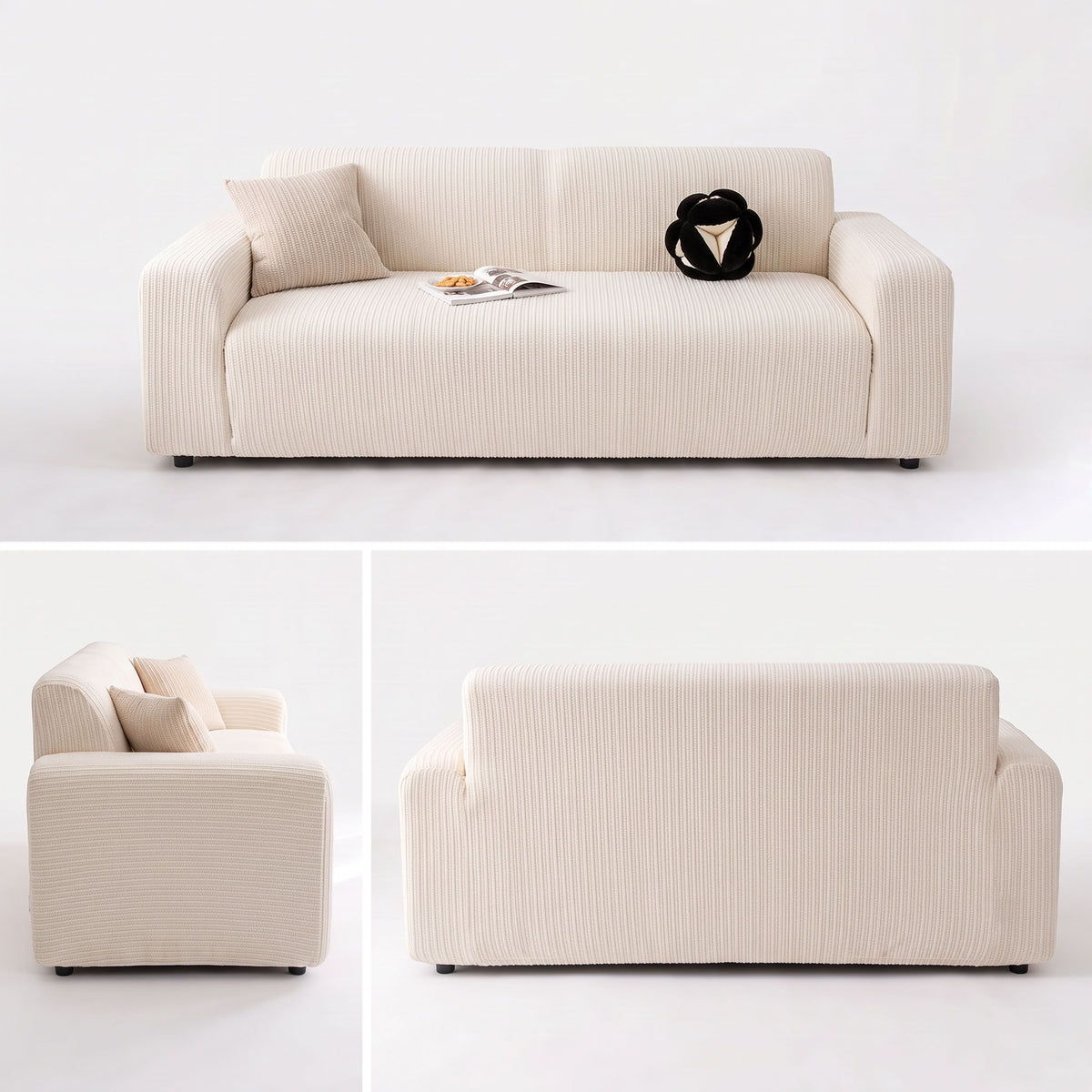AquaGuard Spill-Resistant Full-Encasing Stretch Sofa Slipcover