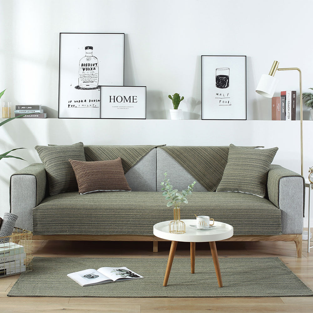 Linen Whisper Sofa Cover