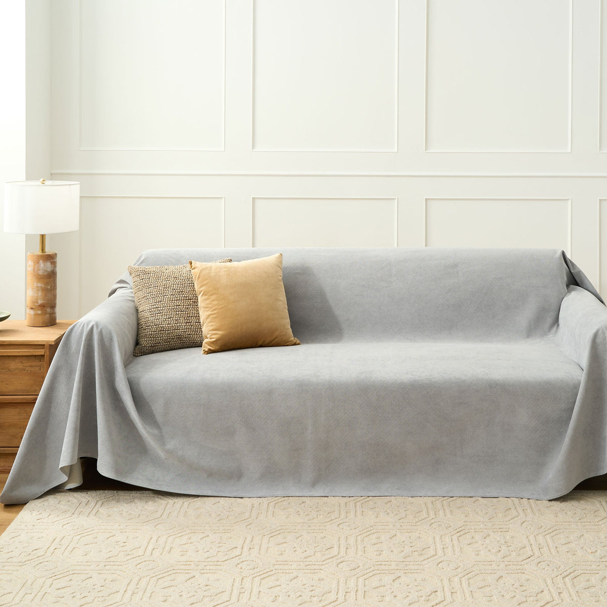 Spill-Resistant Non-Slip Sofa Cover