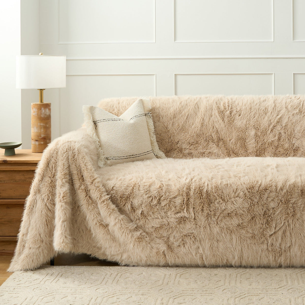 Plush Cozy Sofa/Couch Cover