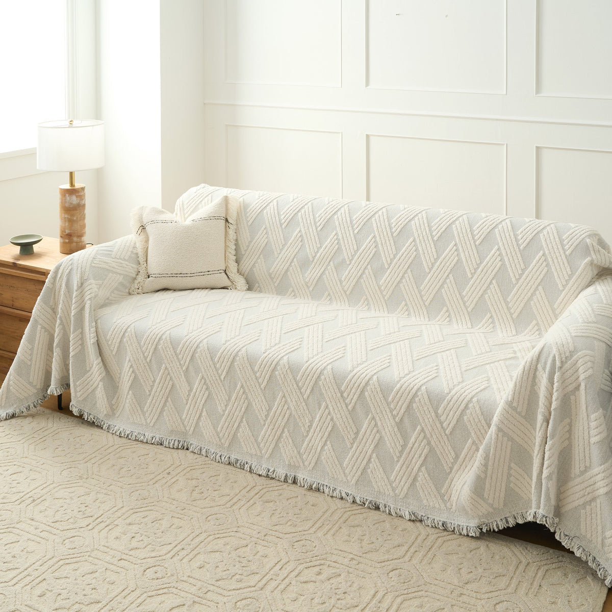 Textured Weave Sofa/Couch Cover