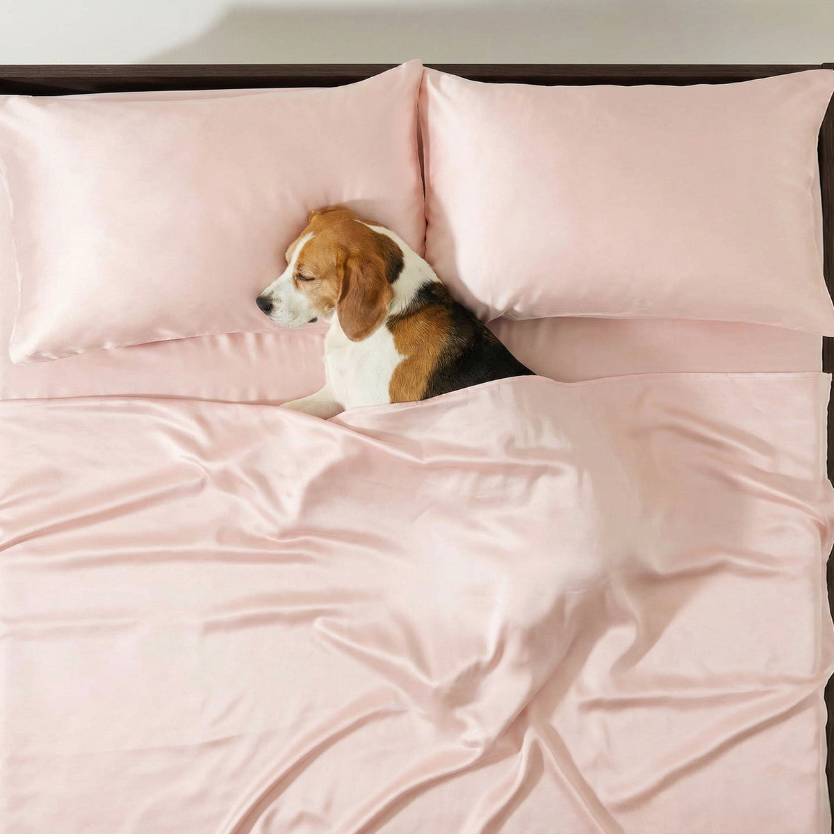 FURRFREE Bamboo Flat Sheet - Pet Hair Repellent for Dogs/Cats Family