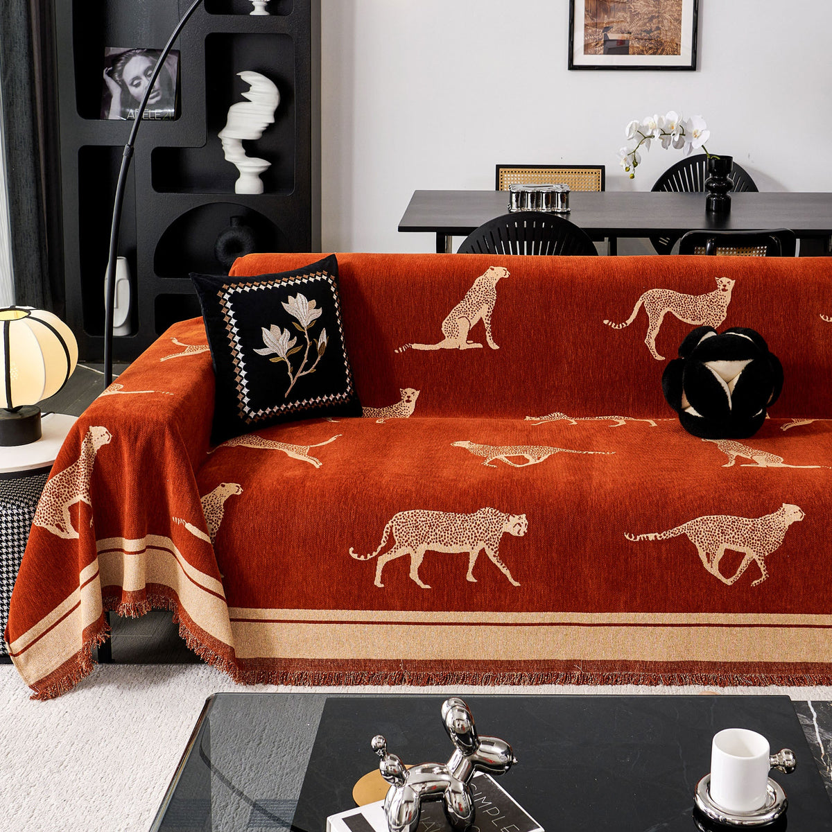 Safari Elegance Anti-Pilling Sofa / Couch Cover
