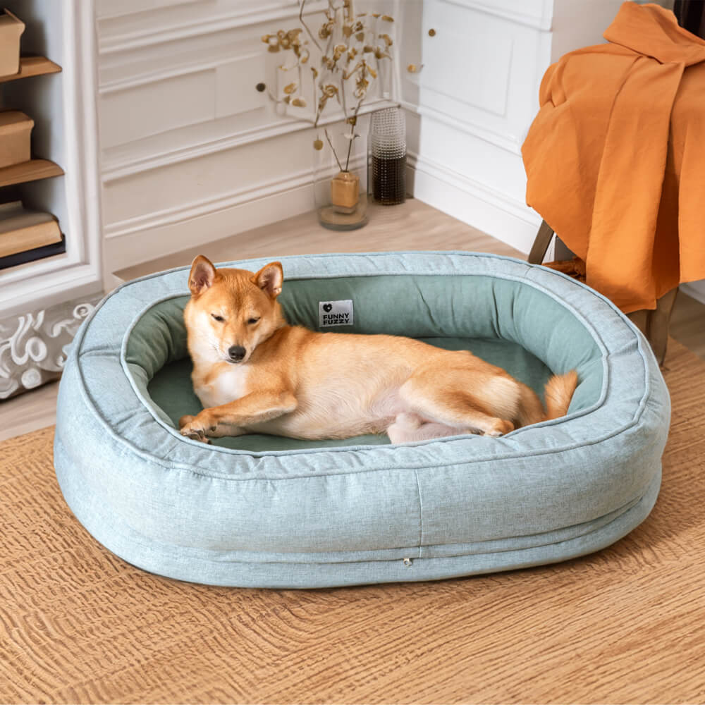 Donut Fluffy Orthopedic Dog Bed - FUNNYFUZZY