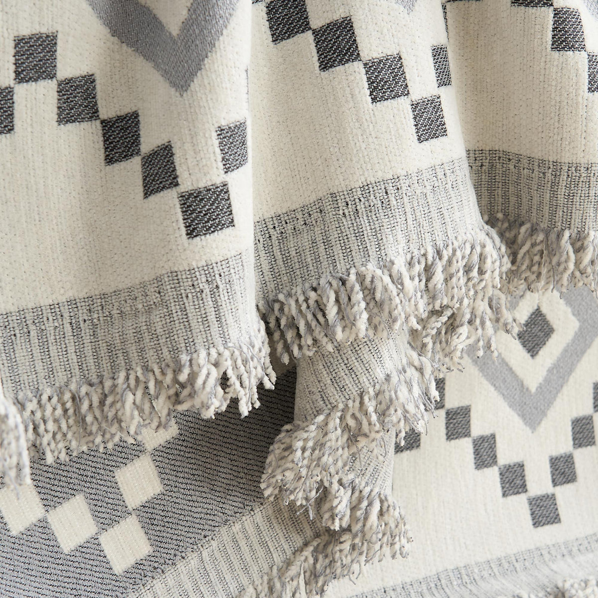 Geometric Boho Sofa Cover