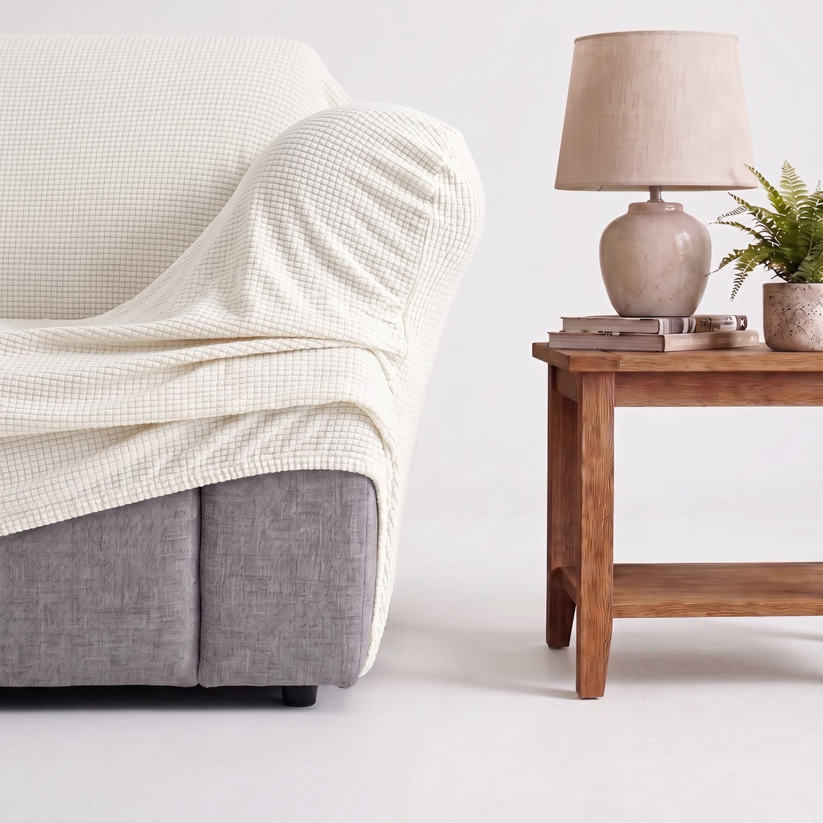 AquaGuard Modern Stretch Spill-Resistant Sofa Slipcover