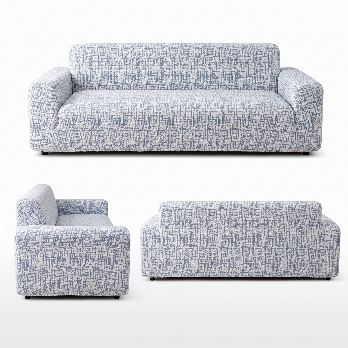 Cooling Luxe Stretch Full-Cover Sofa Slipcover