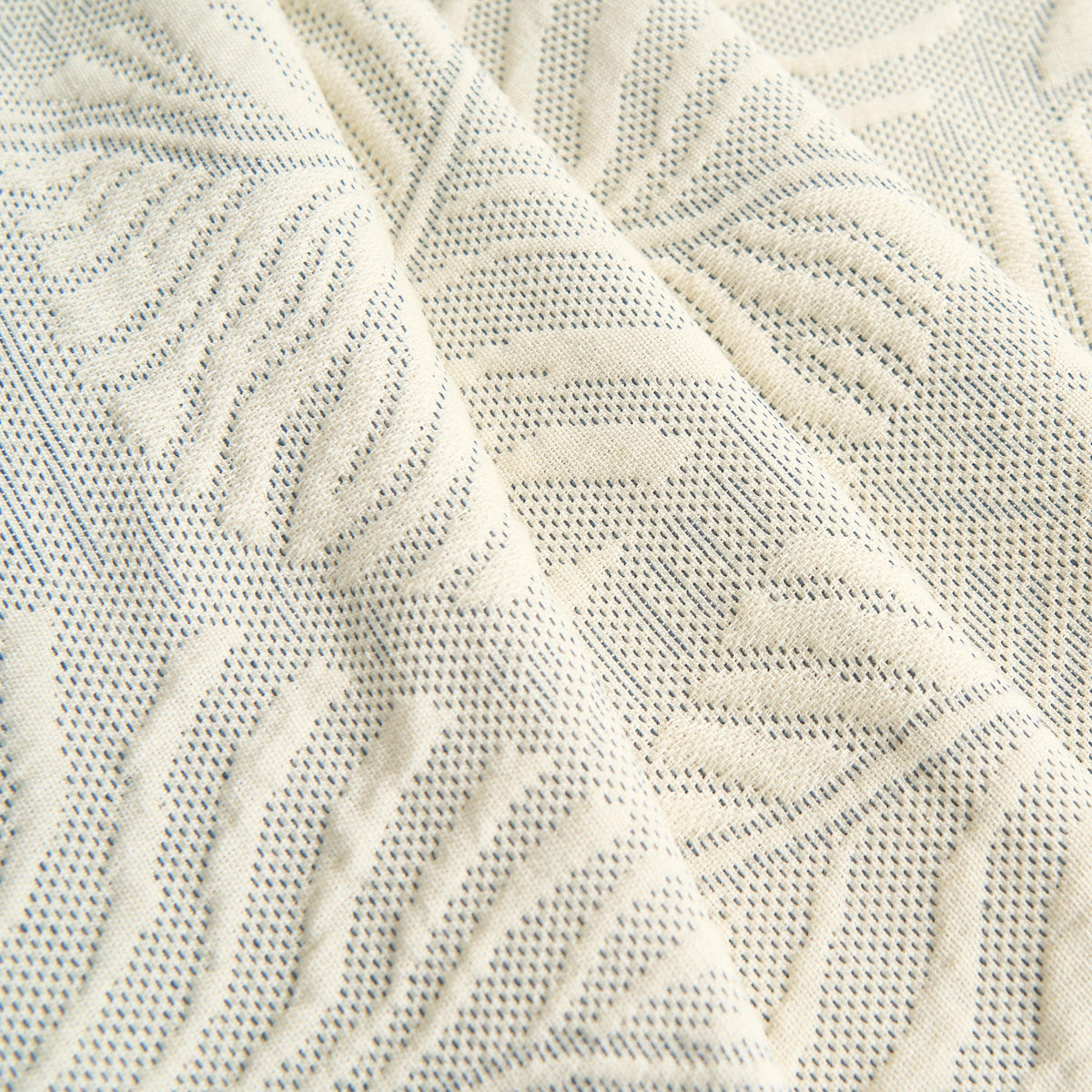 Neutral Leaves Sofa Cover