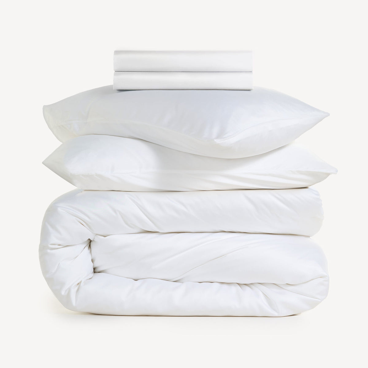 FURRFREE Bamboo Sheet Set & Duvet Cover - Pet Hair Repellent for Dogs/Cats Family