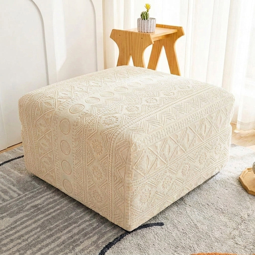 BohoPattern Stretch Full-Encasing Sofa Slipcover