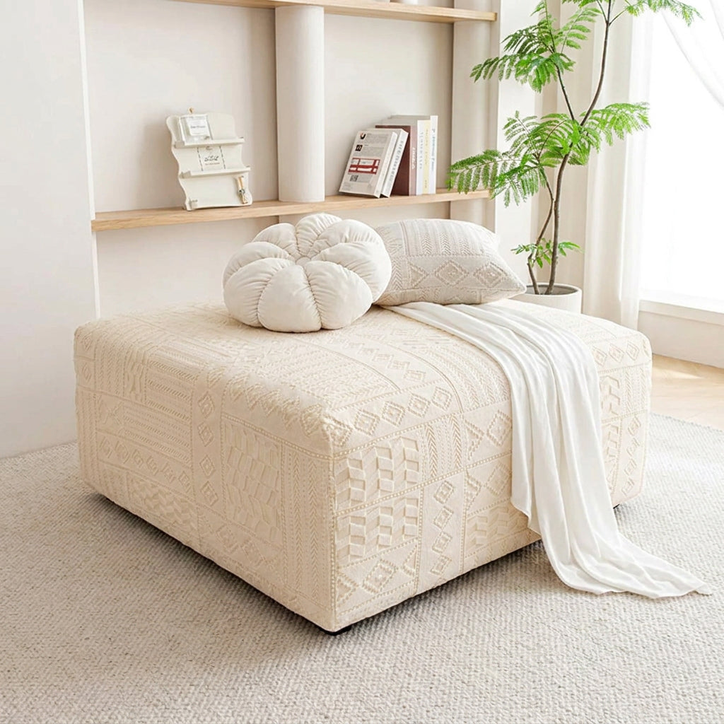 BohoWeave Stretch Full-Encasing Sofa Slipcover