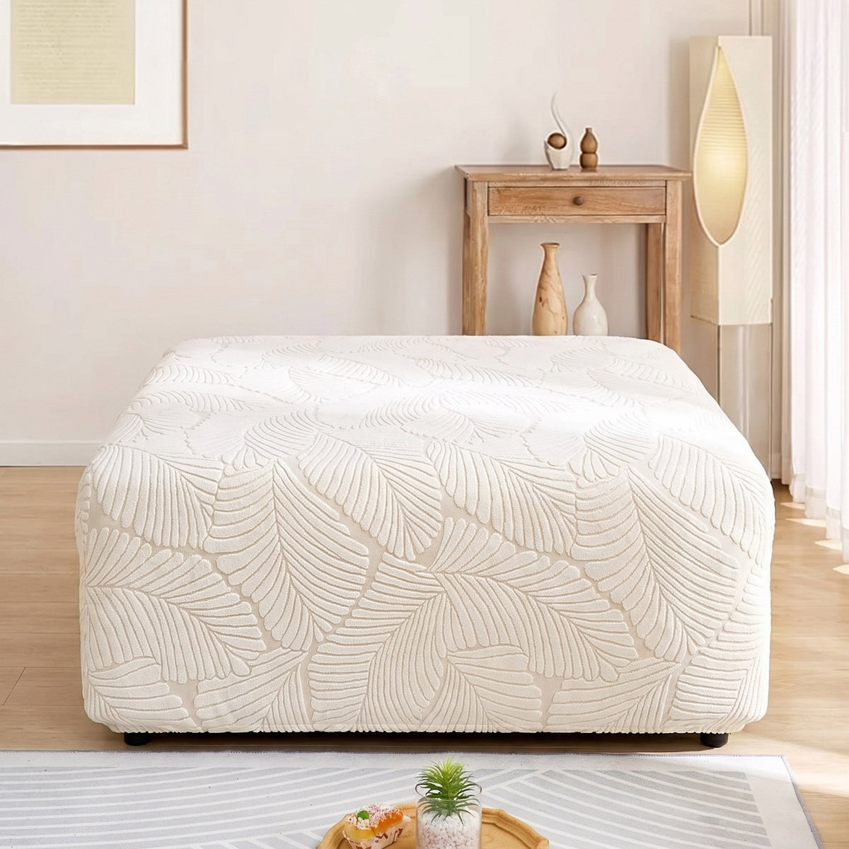LeafWeave Stretch Full-Encasing Sofa Slipcover