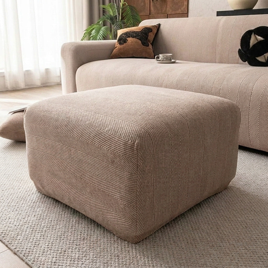 AquaFlex GeoStretch Spill-Resistant Sofa Slipcover