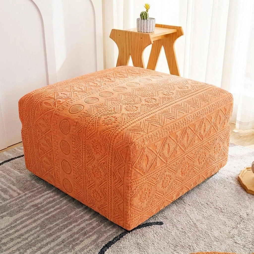 BohoPattern Stretch Full-Encasing Sofa Slipcover
