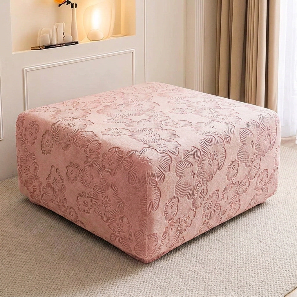 BloomGuard Floral Stretch Sofa Slipcover